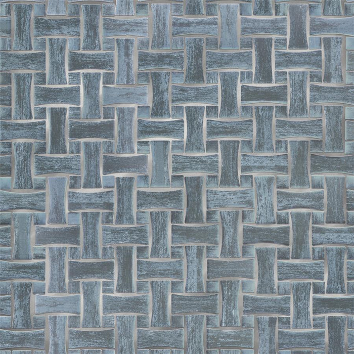 Cassis Porcelain Dog Bone Mosaic Matte 1