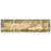 Gaudi Porcelain Gold Brick Tile Glossy 9