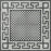 Gotham Porcelain Black and White Checker Mosaic Matte 5