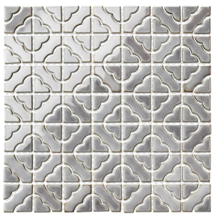 Hudson Porcelain Tower Grey Eye Mosaic Glossy 3