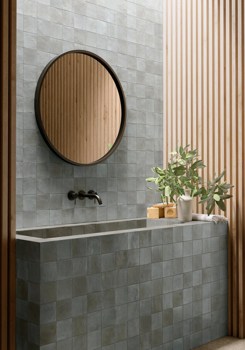 Melan Ceramic Bianco Tile Glossy 5