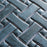 Cassis Porcelain Dog Bone Mosaic Matte 8