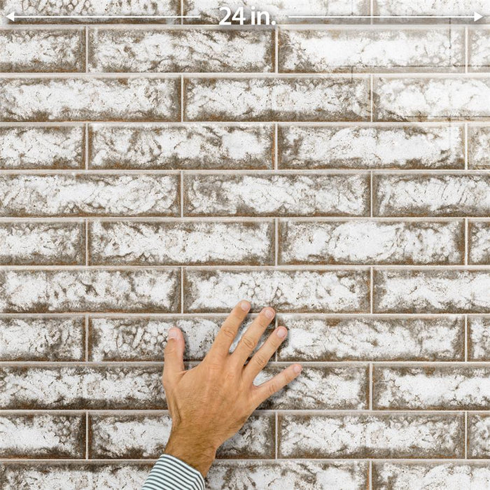 Gaudi Porcelain Alpine Brick Tile Glossy 8