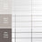 Crown Ceramic Maori White Tile Glossy 4