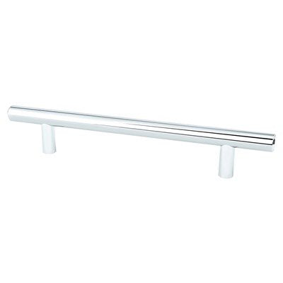 Transitional Advantage Two Steel Polished Chrome Cabinet Pull Polished Chrome 5