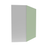 Manhattan Wood Sage Green Diagonal Corner Wall Cabinet Matte 1