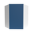 Manhattan Wood Cobalt Blue Diagonal Corner Wall Cabinet Matte 1