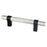 Radial Reign Aluminum Brushed Nickel and Matte Black Cabinet Pull Brushed Nickel / Matte Black 1