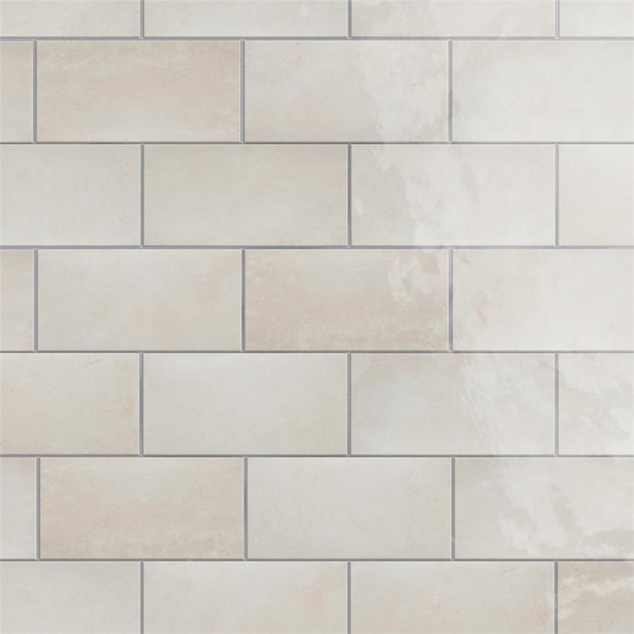 Camden Ceramic Antique Bianco Tile Glossy 1