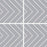 Studio Porcelain Lines Grey & White Tile Matte 8