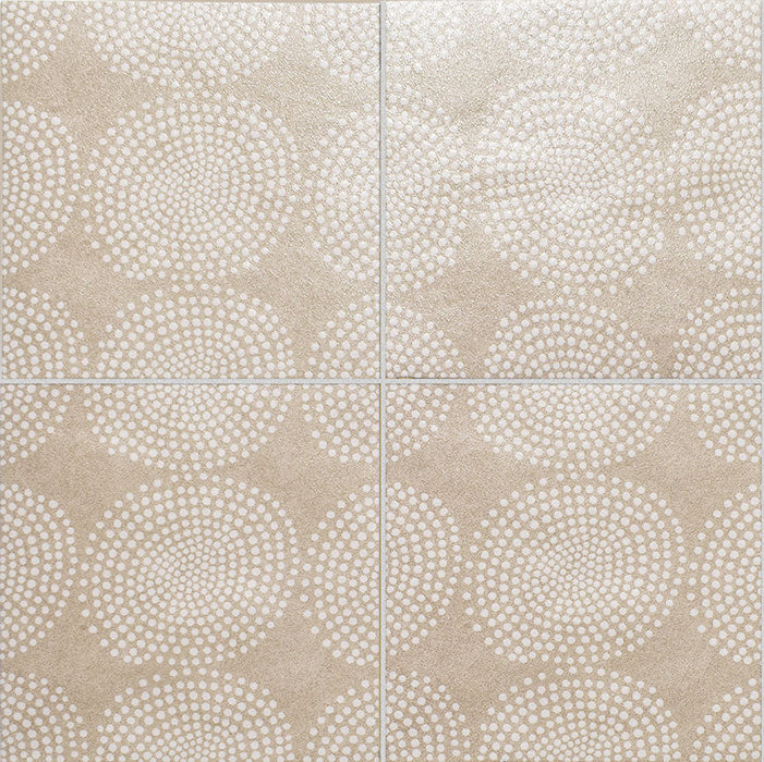 Native Porcelain Sand Deco Gombo Tile Matte 2