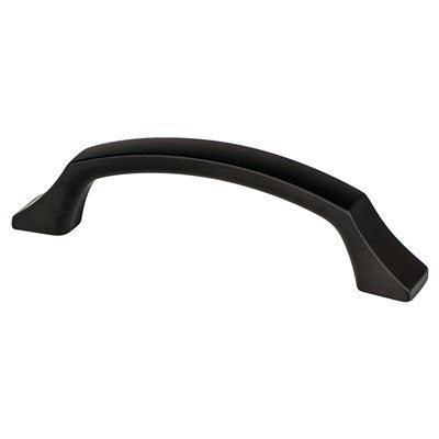 Epoch Edge Zinc Matte Black Cabinet Pull Matte Black 1