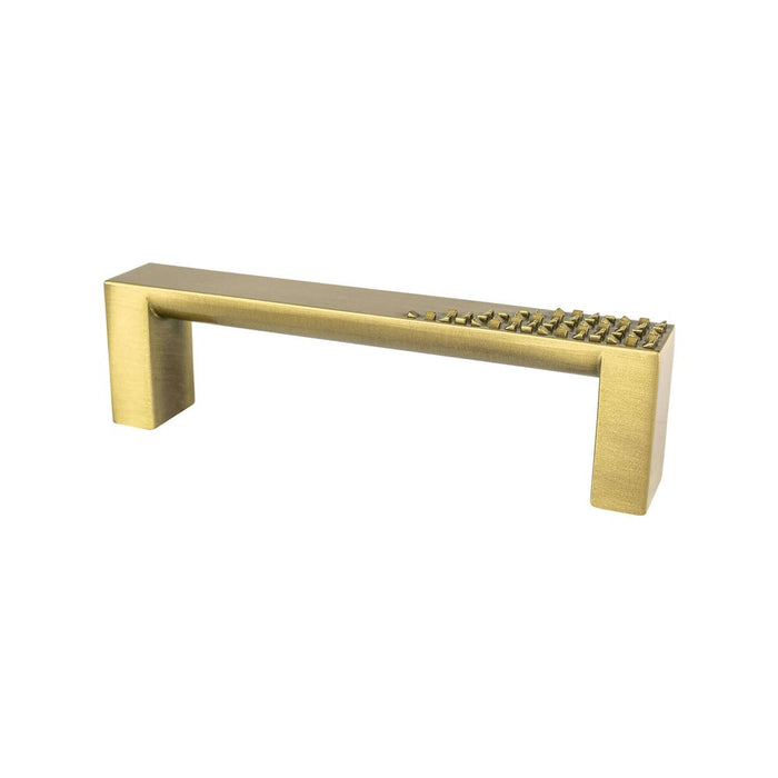Roque Zinc Modern Brushed Gold Cabinet Pull Modern Brushed Gold 1