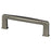 Subtle Surge Zinc Vintage Nickel Cabinet Pull Vintage Nickel 1