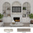 Gaudi Porcelain Alpine Brick Tile Glossy 7