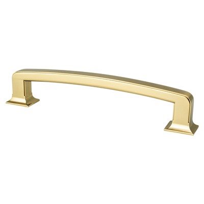 Hearthstone Zinc Modern Brushed Gold Cabinet Pull Modern Brushed Gold 4
