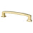 Hearthstone Zinc Modern Brushed Gold Cabinet Pull Modern Brushed Gold 4