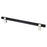 Radial Reign Aluminum Matte Black and Brushed Nickel Cabinet Pull Matte Black / Brushed Nickel 4