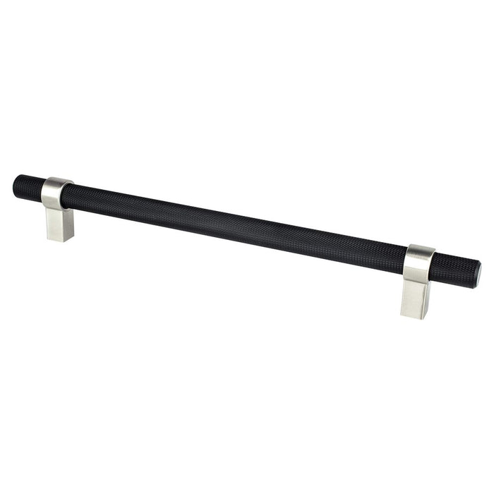 Radial Reign Aluminum Matte Black and Brushed Nickel Cabinet Pull Matte Black / Brushed Nickel 4