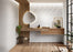 Art Glow Ceramic White Tile Matte 2