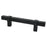 Rivet Rebel Aluminum Matte Black Cabinet Pull Matte Black 1