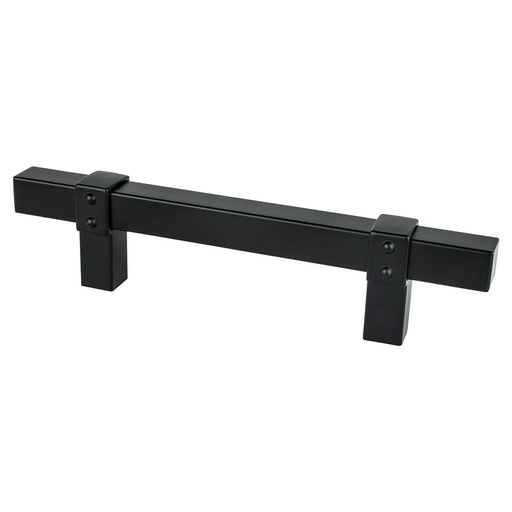 Rivet Rebel Aluminum Matte Black Cabinet Pull Matte Black 1
