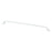 Right Zinc White Cabinet Pull White 3