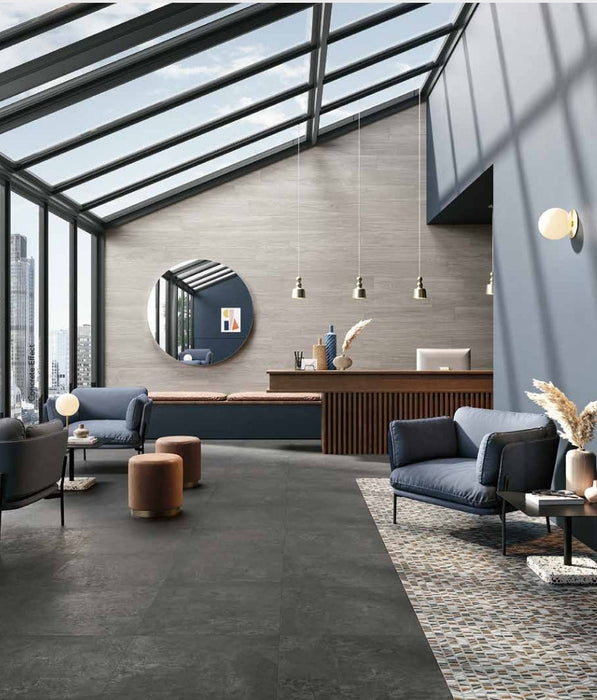Essential Porcelain Graphite Tile Matte 2