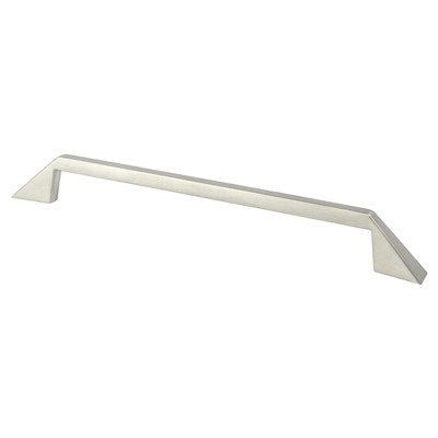 Right Zinc Brushed Nickel Cabinet Pull Brushed Nickel 2
