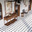 Merzoni Porcelain Yard Marquina Tile Matte 12