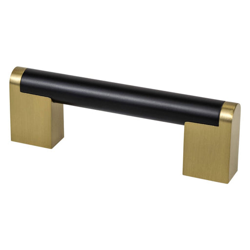 Studio Remix Stainless Steel Matte Black and Modern Brushed Gold Cabinet Pull Matte Black / Modern Brushed Gold 1
