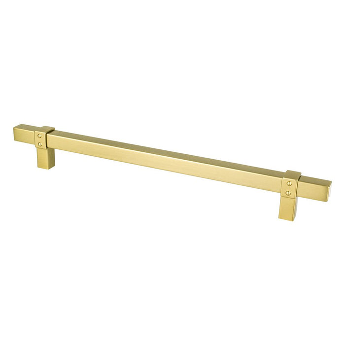 Rivet Rebel Aluminum Modern Brushed Gold Cabinet Pull Modern Brushed Gold 4