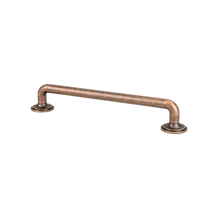 Folklore Zinc Weathered Copper Cabinet Pull Weathered Copper 3