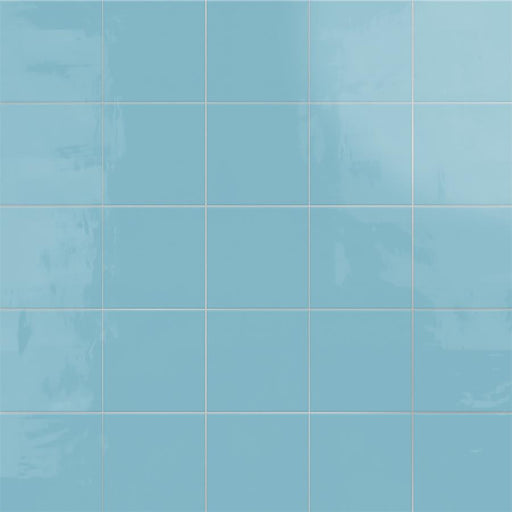 Monocolor Ceramic Celeste Tile Matte 1