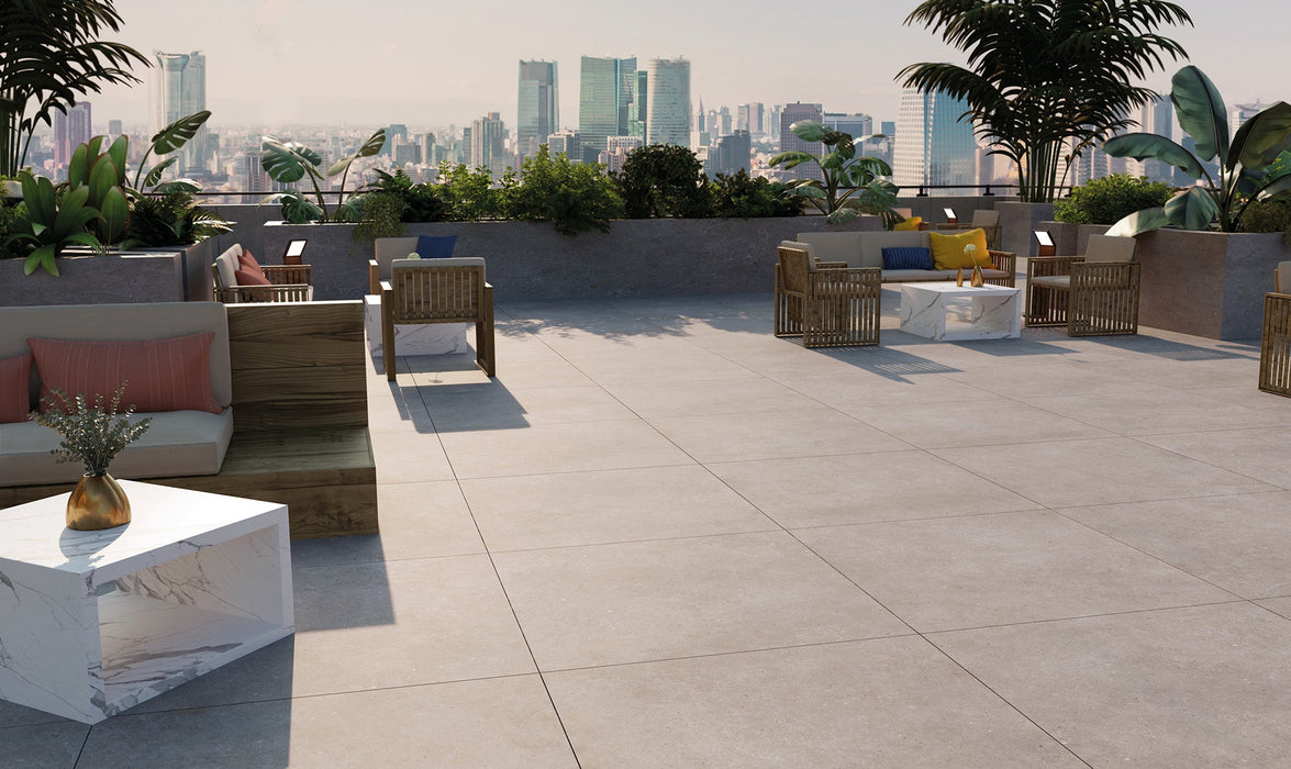 Breeze Porcelain Street Grey Tile Matte 3