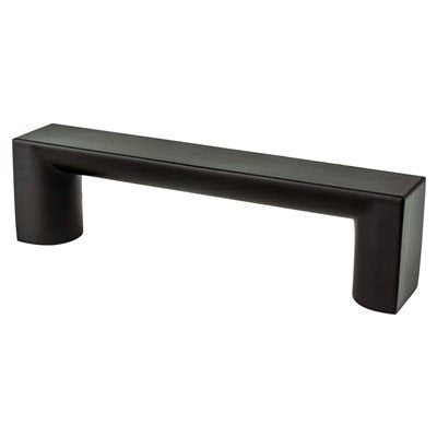 Elevate Aluminum Matte Black Cabinet Pull Matte Black 1