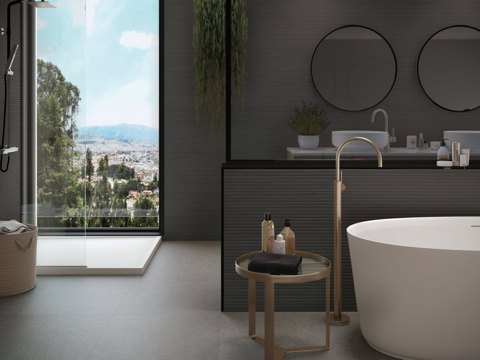 Dash Ceramic Anthracite Tile Matte 3