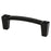 Connections Zinc Matte Black Cabinet Pull Matte Black 1