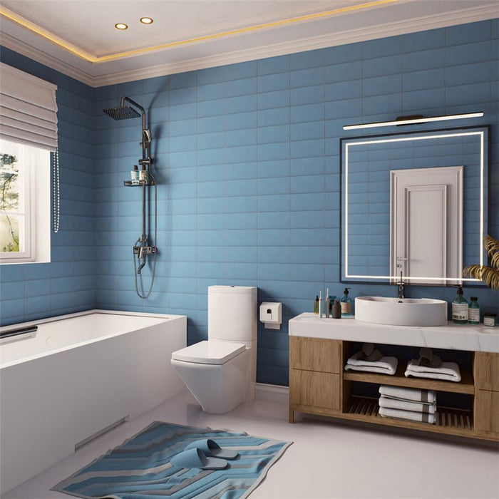 Piscina Porcelain Blue with Bio Tech Tile Matte 2