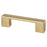 Skyline Zinc Modern Brushed Gold Cabinet Pull Modern Brushed Gold 1