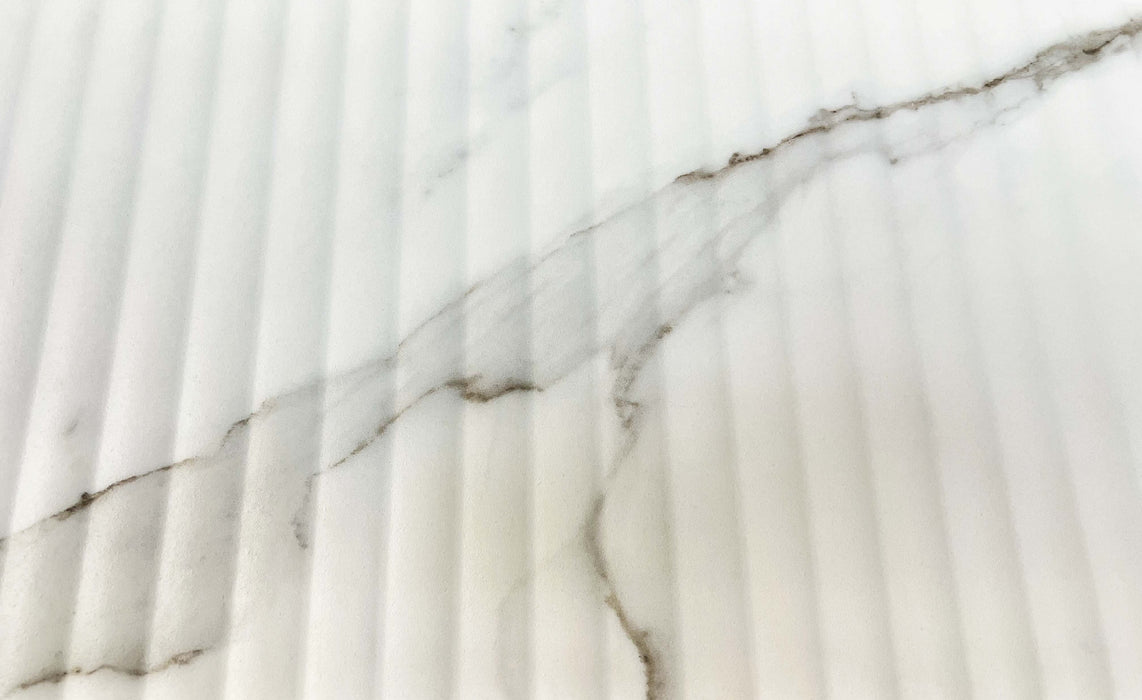 Thomas Ceramic White Marble Tile Matte 3