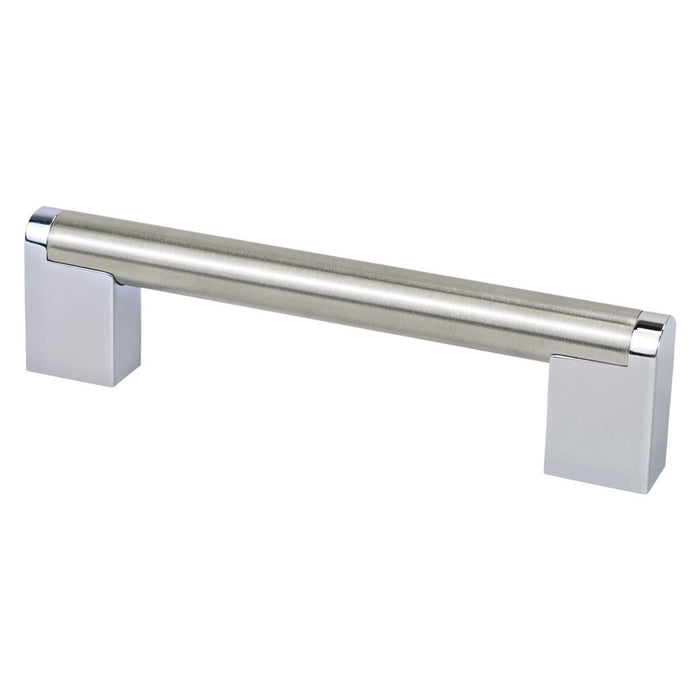 Studio Remix Stainless Steel Brushed Nickel and Polished Chrome Cabinet Pull Brushed Nickel / Polished Chrome 2