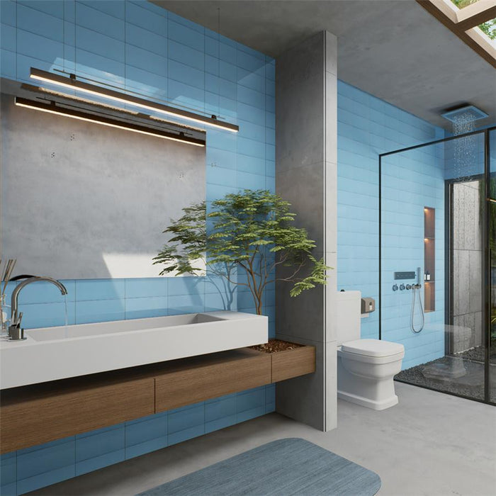 Piscina Porcelain Blue with Bio Tech Tile Glossy 2