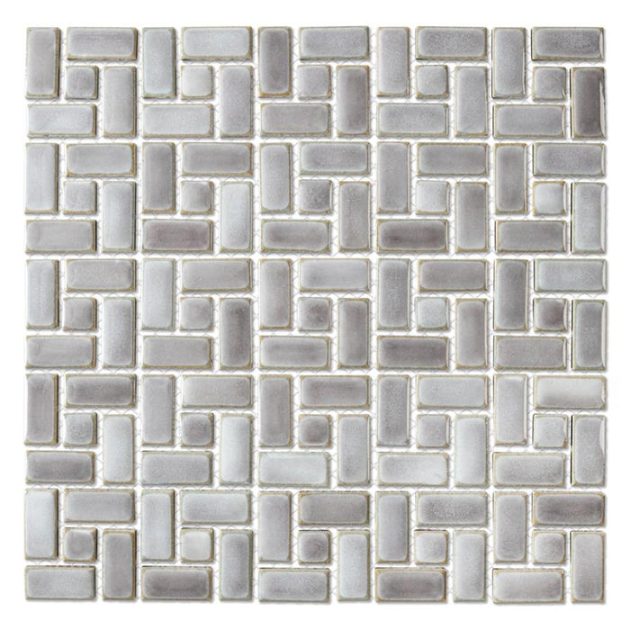 Hudson Porcelain Grey Eye Mosaic Glossy 1