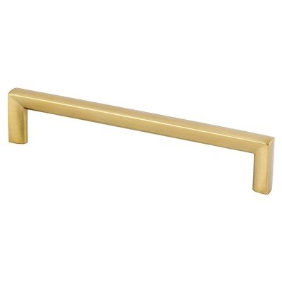 Metro Zinc Modern Brushed Gold Cabinet Pull Modern Brushed Gold 3