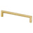 Metro Zinc Modern Brushed Gold Cabinet Pull Modern Brushed Gold 3