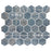 Cassis Porcelain Blue Mosaic Satin 6