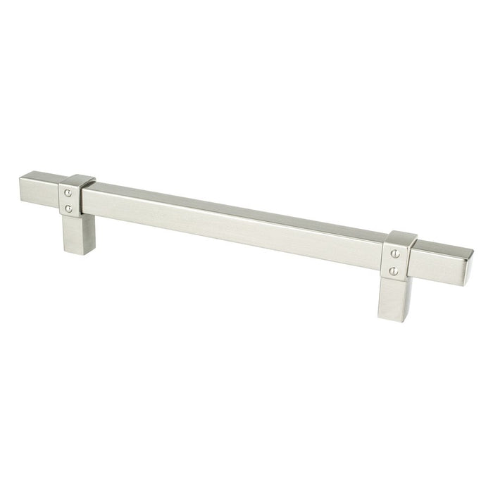 Rivet Rebel Aluminum Brushed Nickel Cabinet Pull Brushed Nickel 2