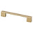 Skyline Zinc Modern Brushed Gold Cabinet Pull Modern Brushed Gold 2