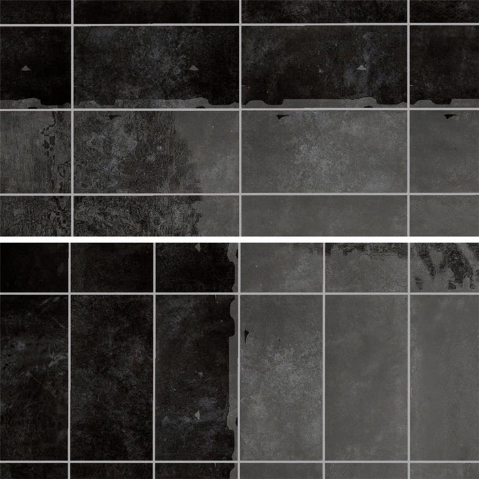 Camden Ceramic Nero Tile Glossy 8